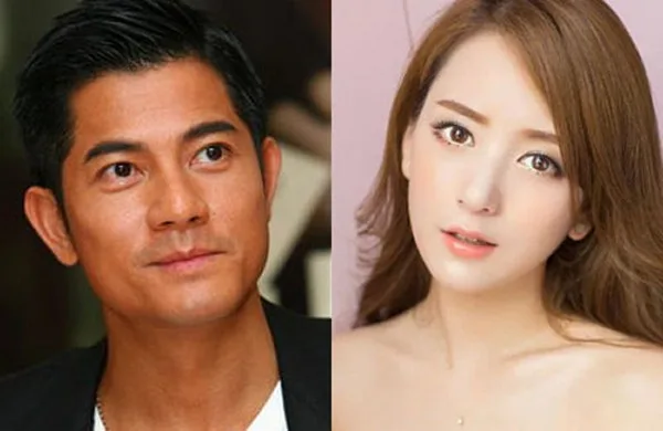 Aaron Kwok and Moka Fang