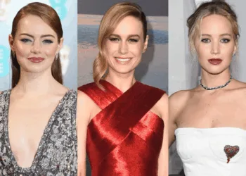 Brie Larson Emma Stone Jennifer Lawrence