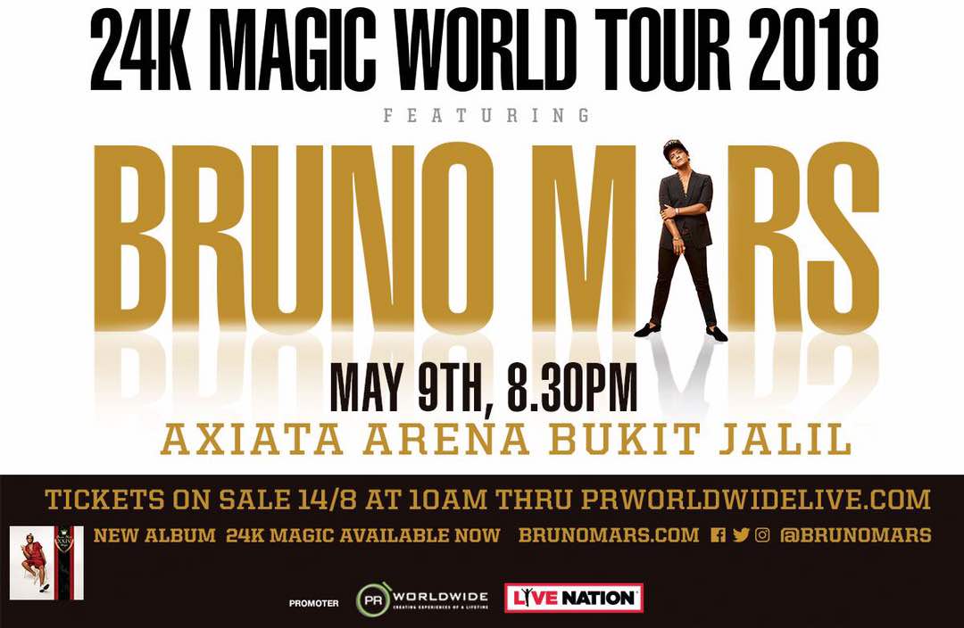 Image result for Bruno Mars Live In Kuala Lumpur