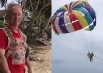 Aussie Tourist Parasailing