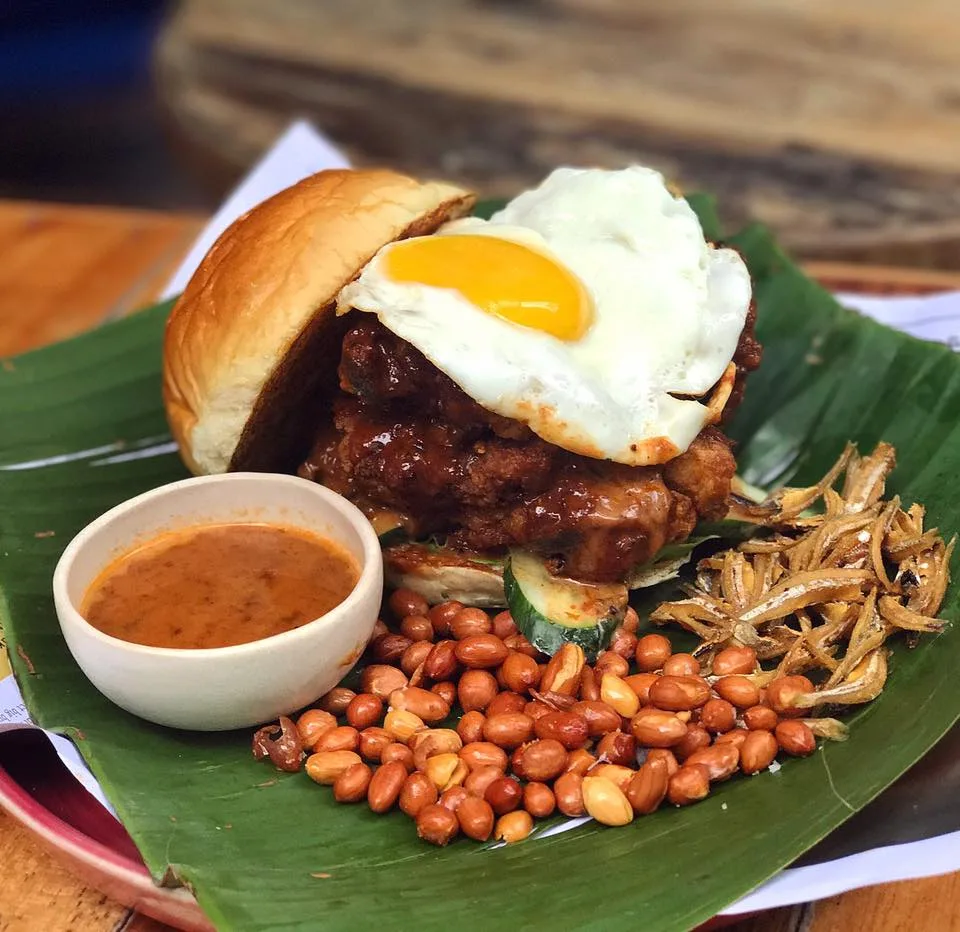 Nasi Lemak Burger