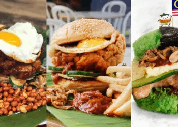 Nasi Lemak Burger