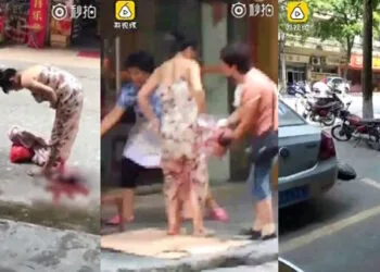 Woman Gives Birth On Street