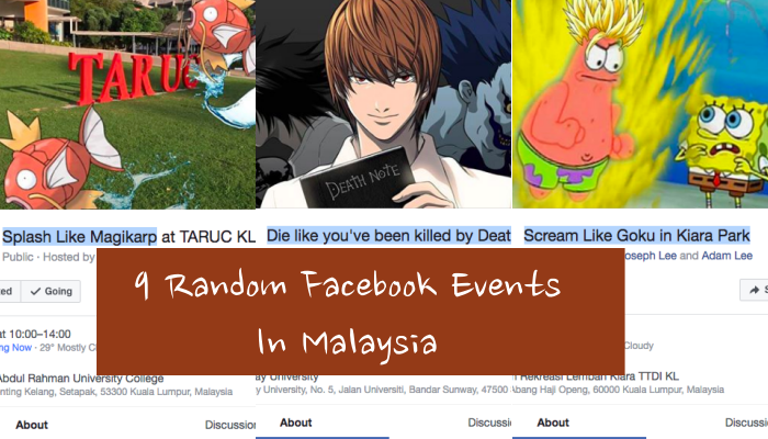 Random Facebook Events