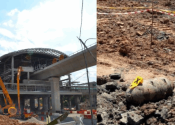 MRT Construction Site