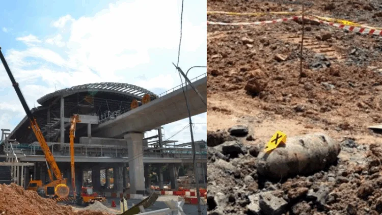 MRT Construction Site