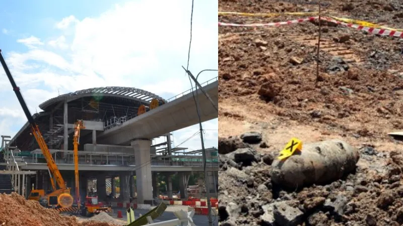 MRT Construction Site