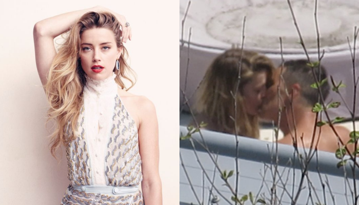 Amber Heard Caught Snogging Mystery Man While Filming #Aquaman
