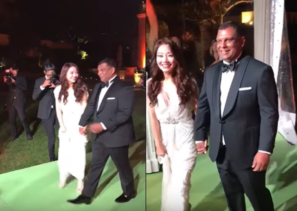 Tony Fernandes Chloe S Lavish Wedding Video Leaked Online