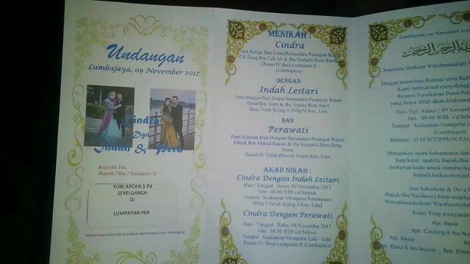 Groom Marrying 2 Brides