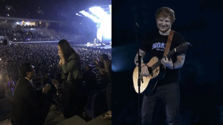 Ed Sheeran Marriage Proposal
