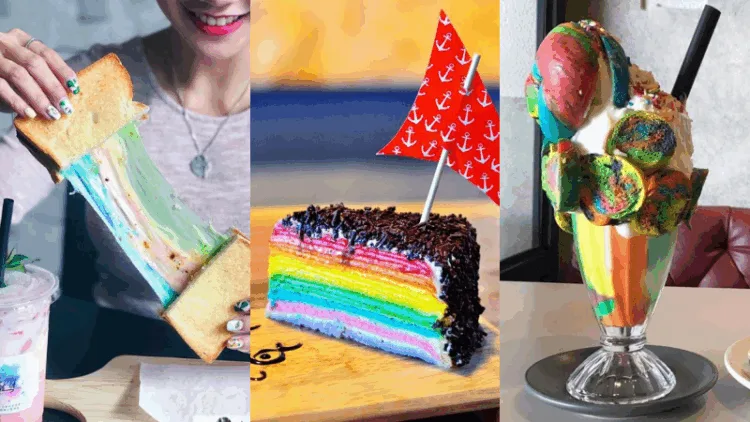 Rainbow Desserts