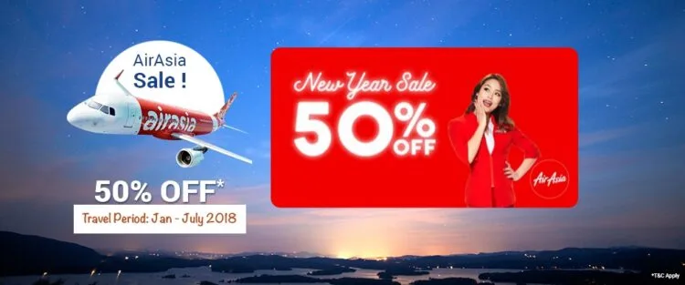 AirAsia New Year Sale