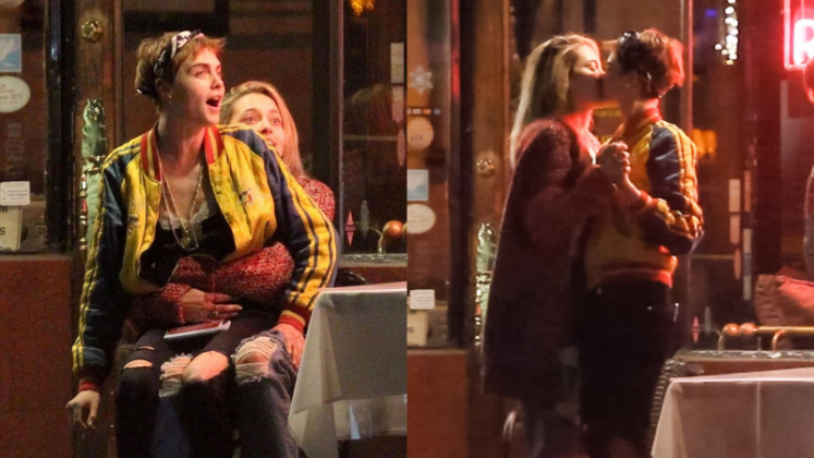 Cara Delevingne & Paris Jackson Caught Passionately Kissing