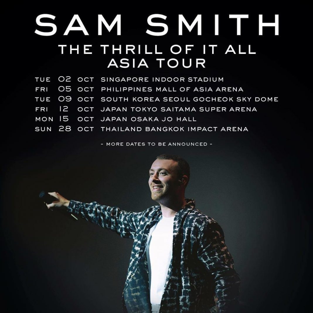 We Finally Have Ticketing Details For Sam Smith's Singapore Concert!