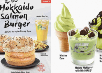 Hokkaido Salmon Burger