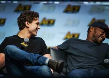 Tom Holland Anthony Mackie