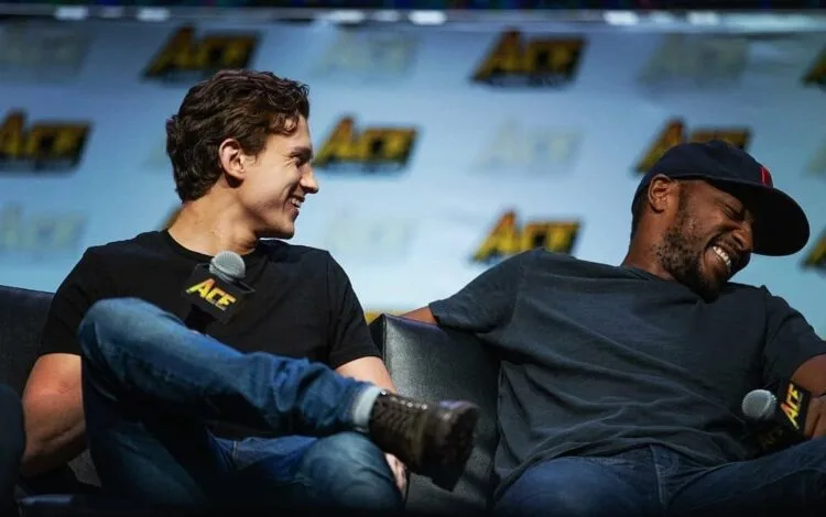 Tom Holland Anthony Mackie