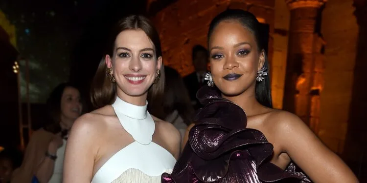 Anne Hathaway Rihanna