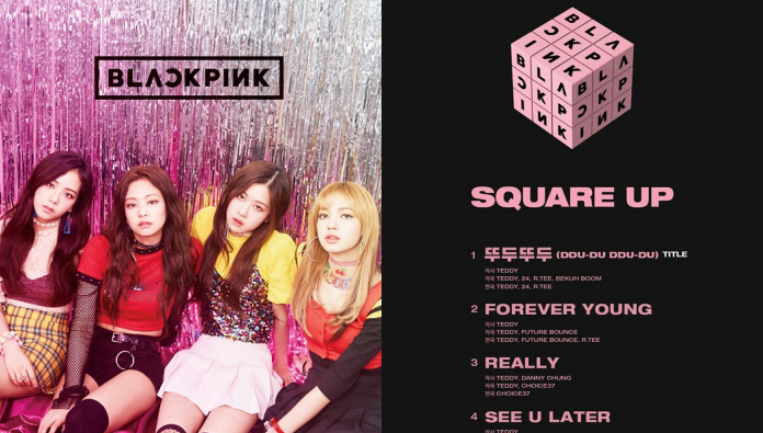  Square  Up  BLACKPINK  Releases Full Track List For New Mini 