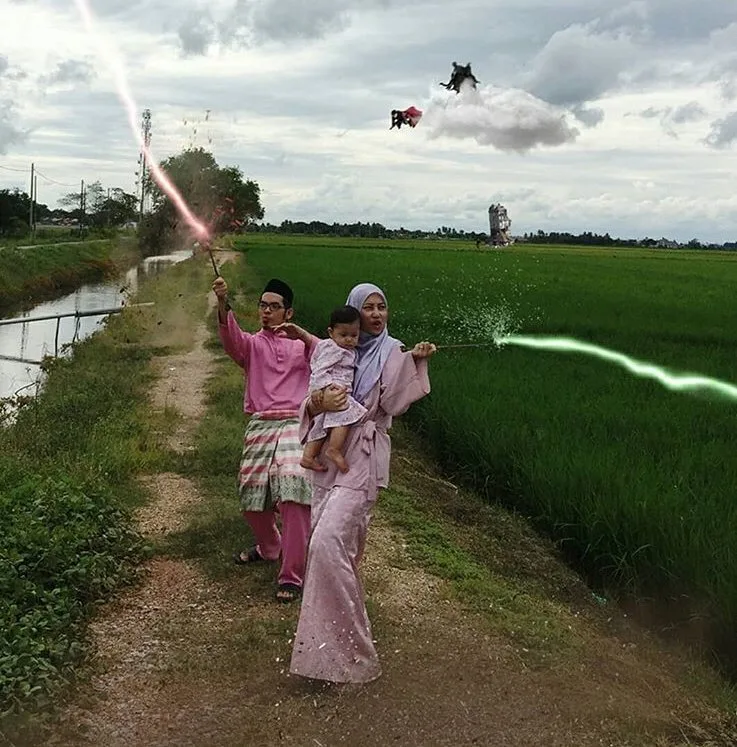 Movie-Themed Raya Photos