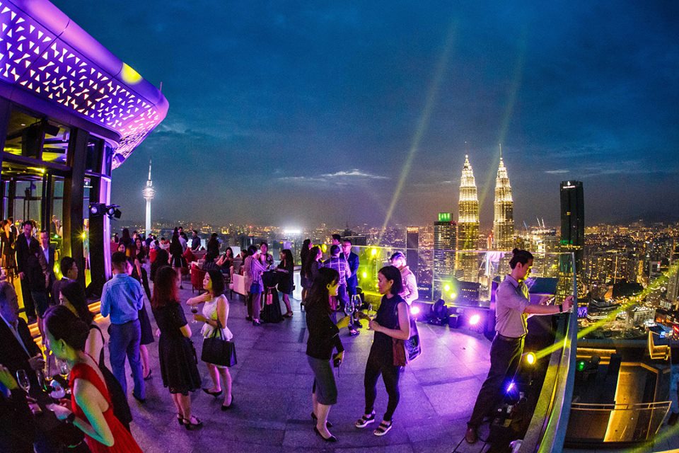 Banyan Tree Kuala Lumpur Debuts Highest Hotel Rooftop Bar, Vertigo