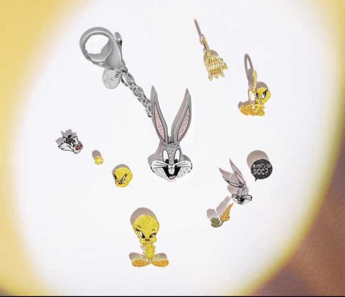 SWAROVSKI CRYSTAL WARNER Brothers Looney Tunes Bugs Bunny