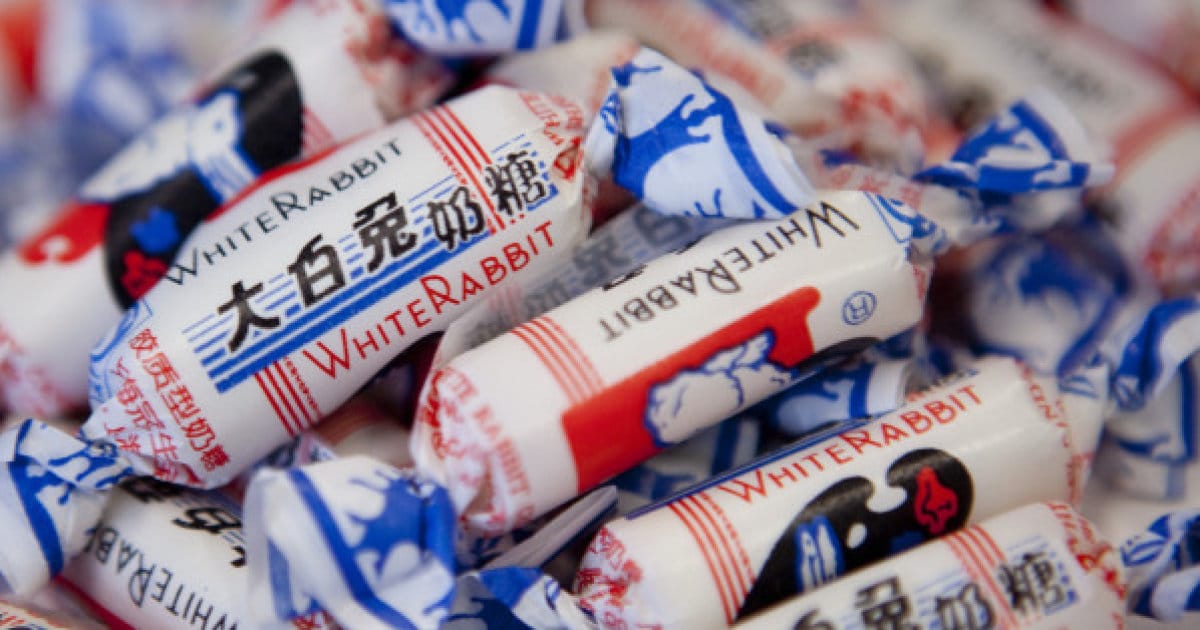 White Rabbit Candy is a popular sweet treat in Asia