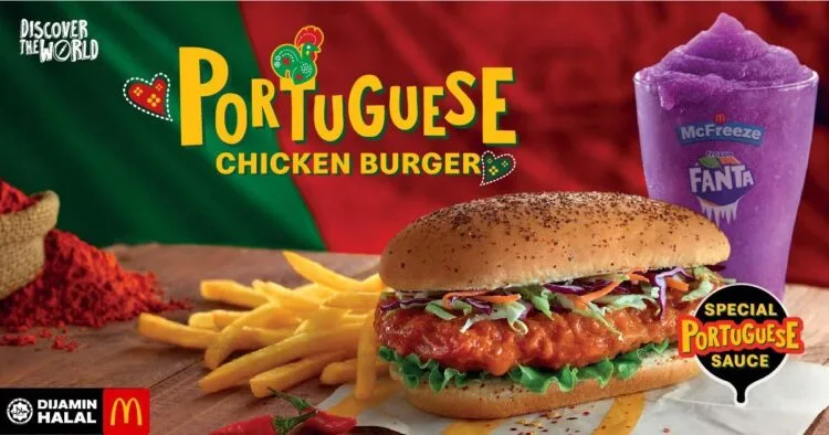 Portuguese Chicken Burger