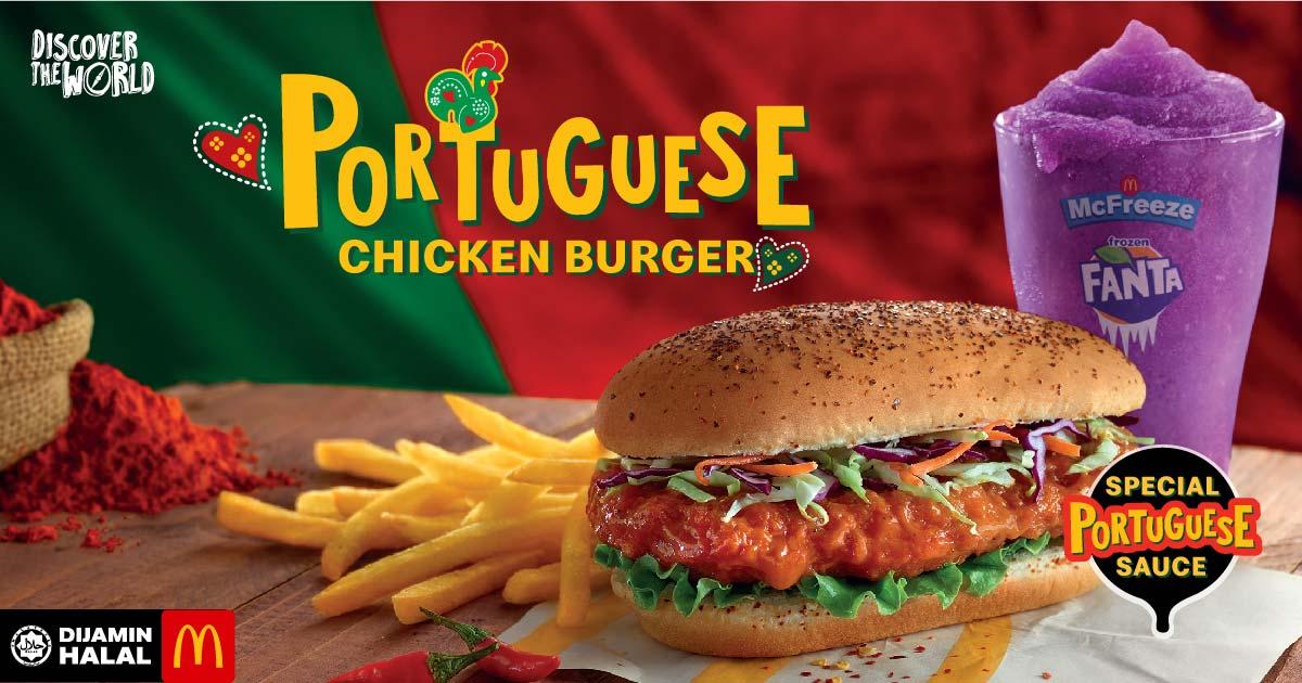 Portuguese Chicken Burger