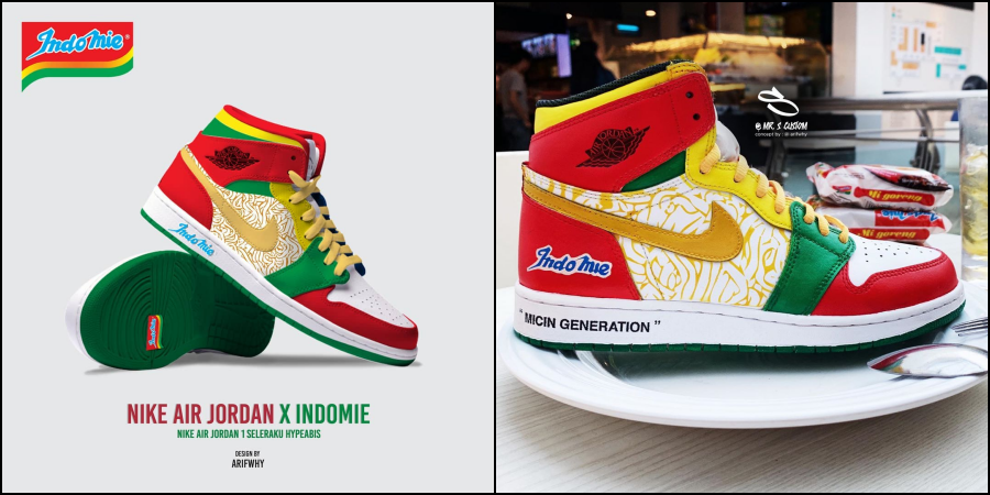 Indomie-inspired Sneakers Are The 