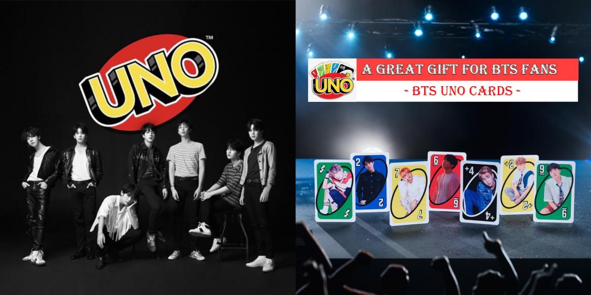 Giant bts uno cards