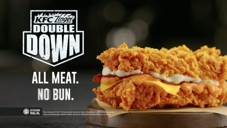 KFC Zinger Double Down