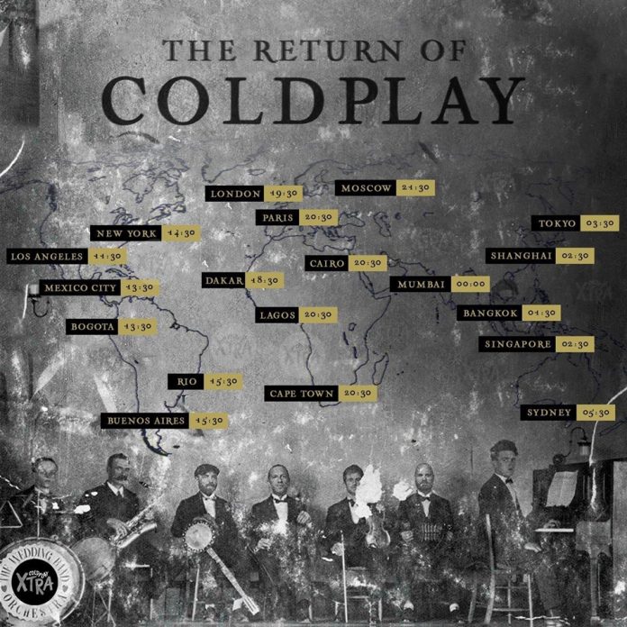 coldplay album list
