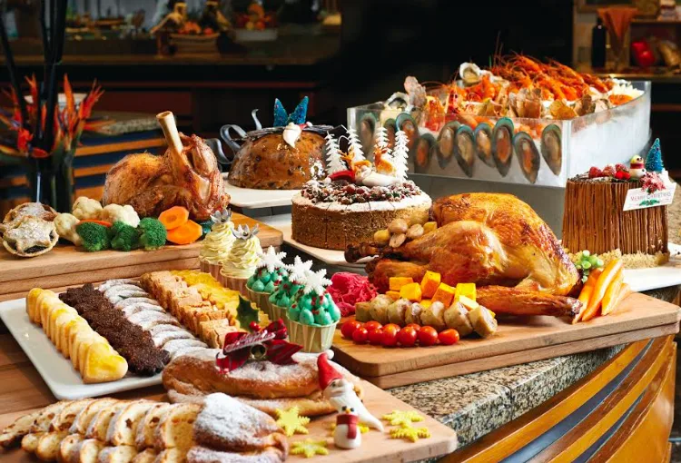 Christmas buffet 