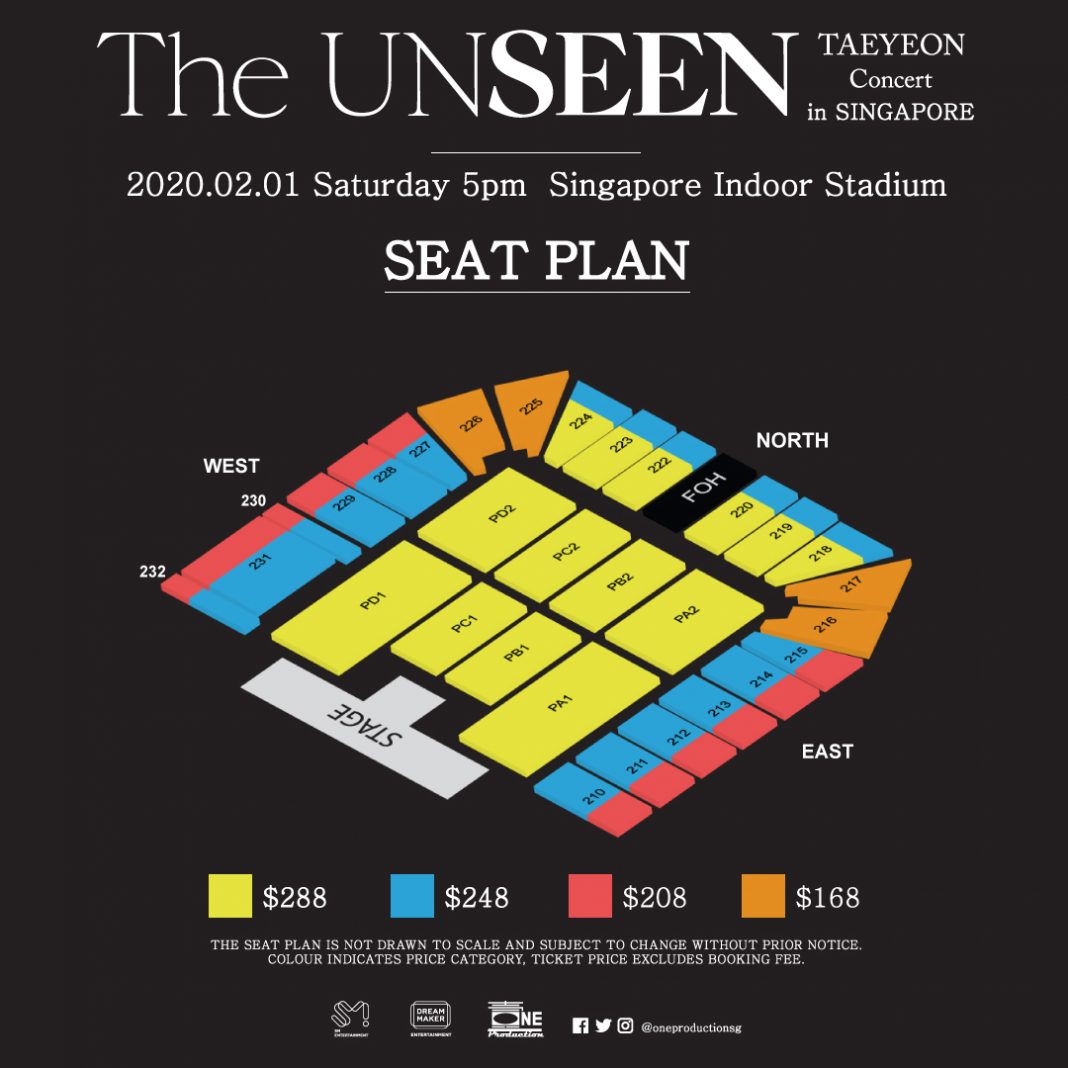 Taeyeon's The Unseen Singapore Concert Details & Seating Plan Unveiled