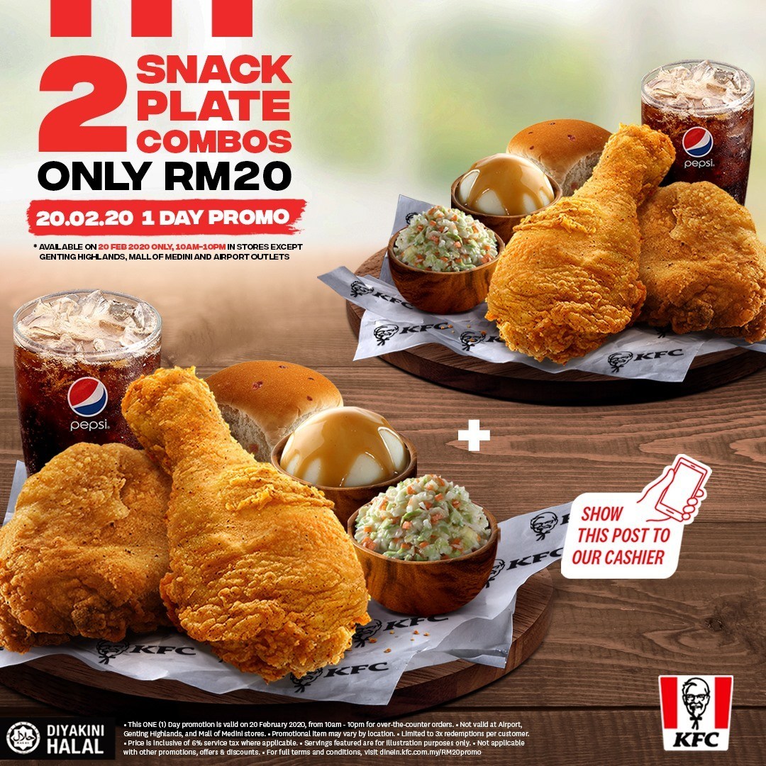 Kfc menu malaysia 2021 price