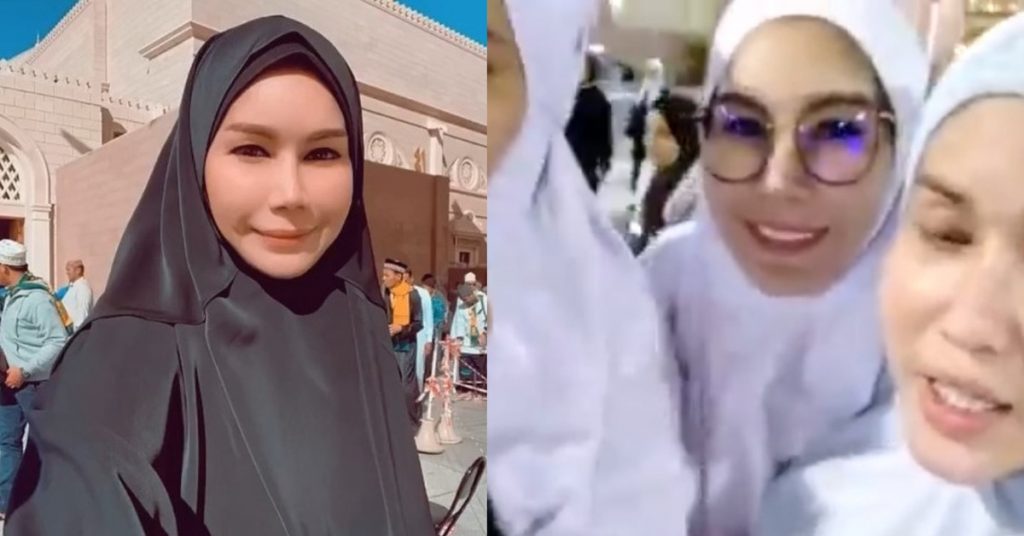 Netizens React To Nur Sajat Performing Umrah As Female - Hype MY