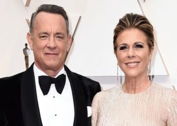 Mandatory Credit: Photo by Jordan Strauss/Invision/AP/Shutterstock (10552544kr)Tom Hanks, Rita Wilson. Tom Hanks, left, and Rita Wilson arrive at the Oscars, at the Dolby Theatre in Los Angeles92nd Academy Awards - Arrivals, Los Angeles, USA - 09 Feb 2020
