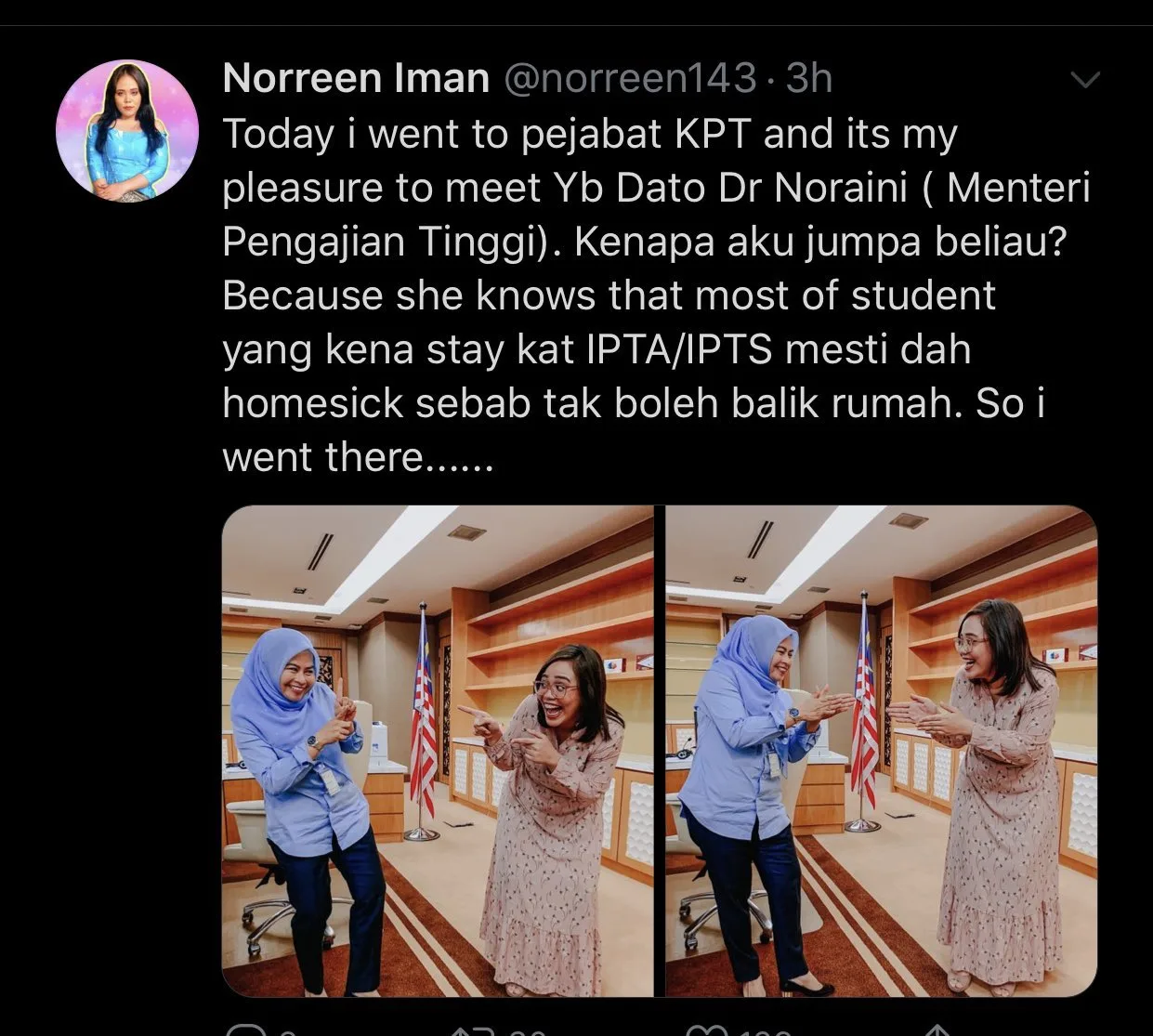 Higher Education Minister