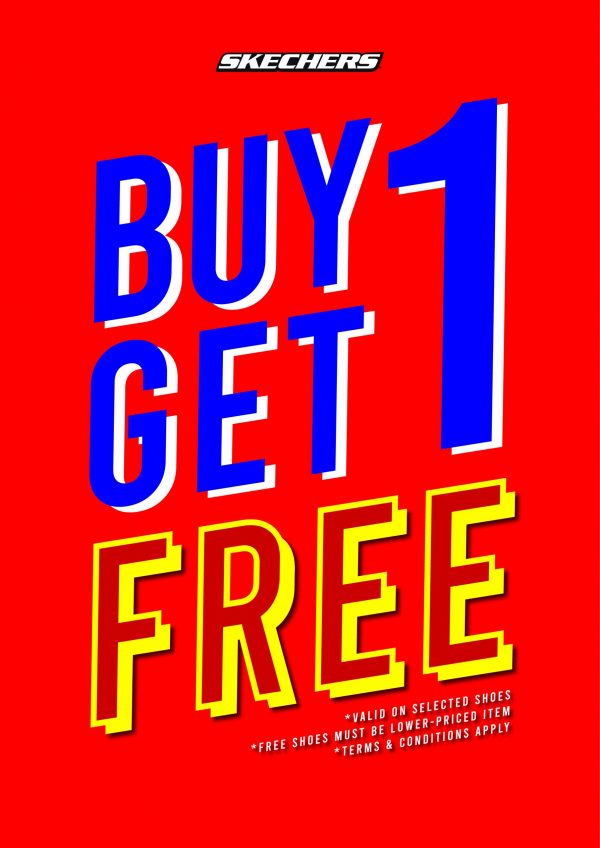 Skechers Malaysia Offering Buy 1 Free 1 Promo This Whole Month - Hype MY