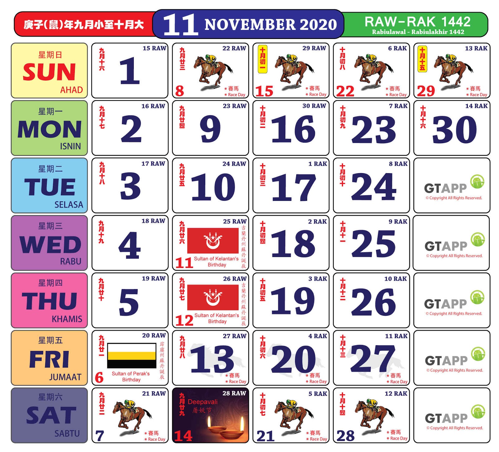  2021  Malaysian Calendar With Updated School Holidays Table 