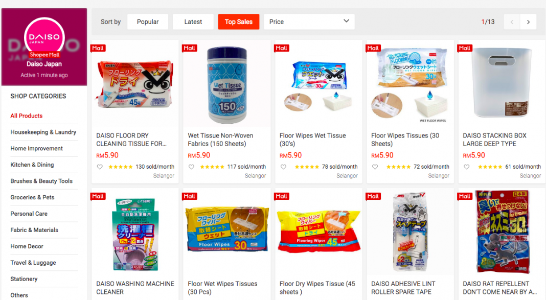 Daiso Malaysia Is Now Online So You Can Shop At Your Convenience