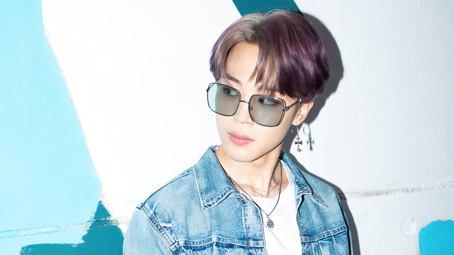 BTS Jimin's Blue Hair in "Dynamite" Concept Photos - wide 6