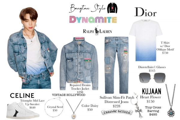 This Is How You Can Recreate Bts Jimin S Retro Denim Style From Dynamite Hype Malaysia