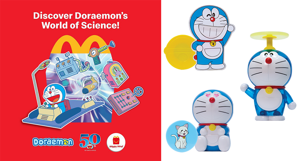 Mcdonald S Happy Meal Doraemon Toys Are Finally Available In Malaysia