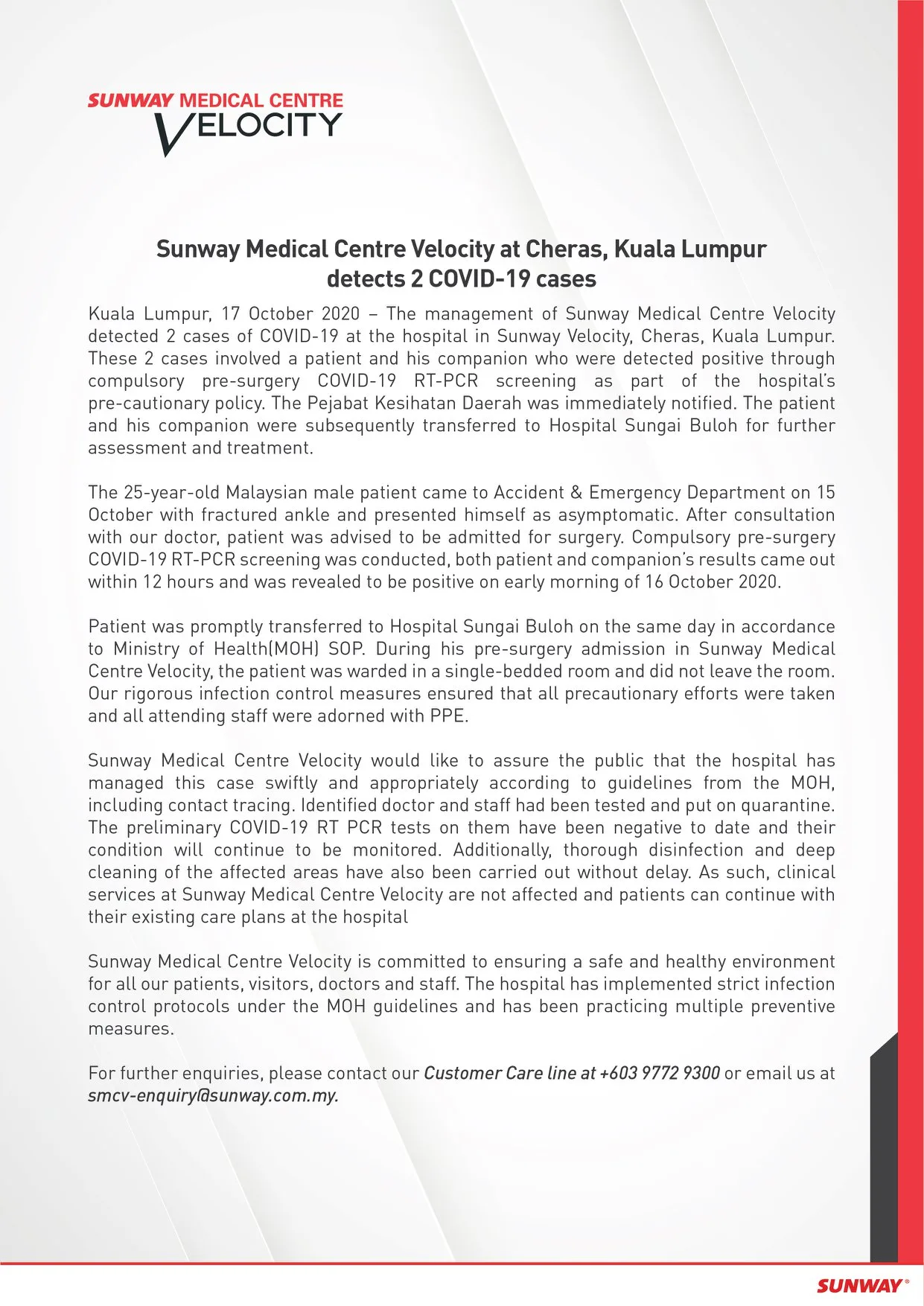 Sunway Medical Centre Velocity