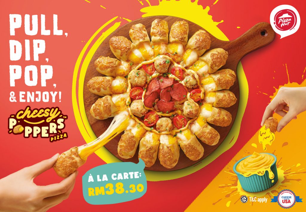 Keep The YearEnd Fun Alive With Pizza Hut’s New Cheesy Poppers Pizza