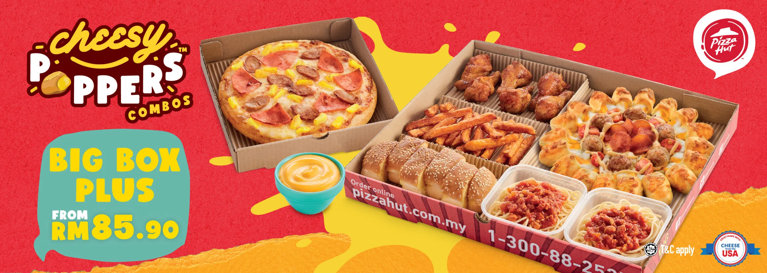 Cheesy Poppers Pizza