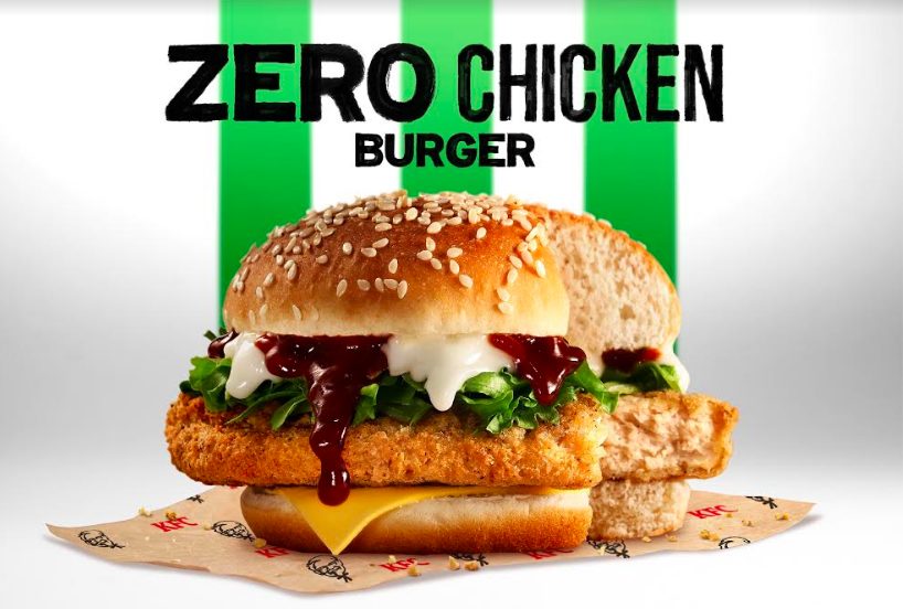 Zero Chicken Burger